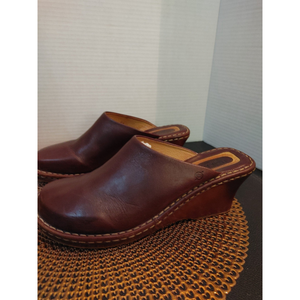 Born Leather Mules Size 11